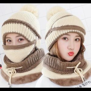 🧤NEW Hat Scarf Face Mask 3-In-1 Combination
